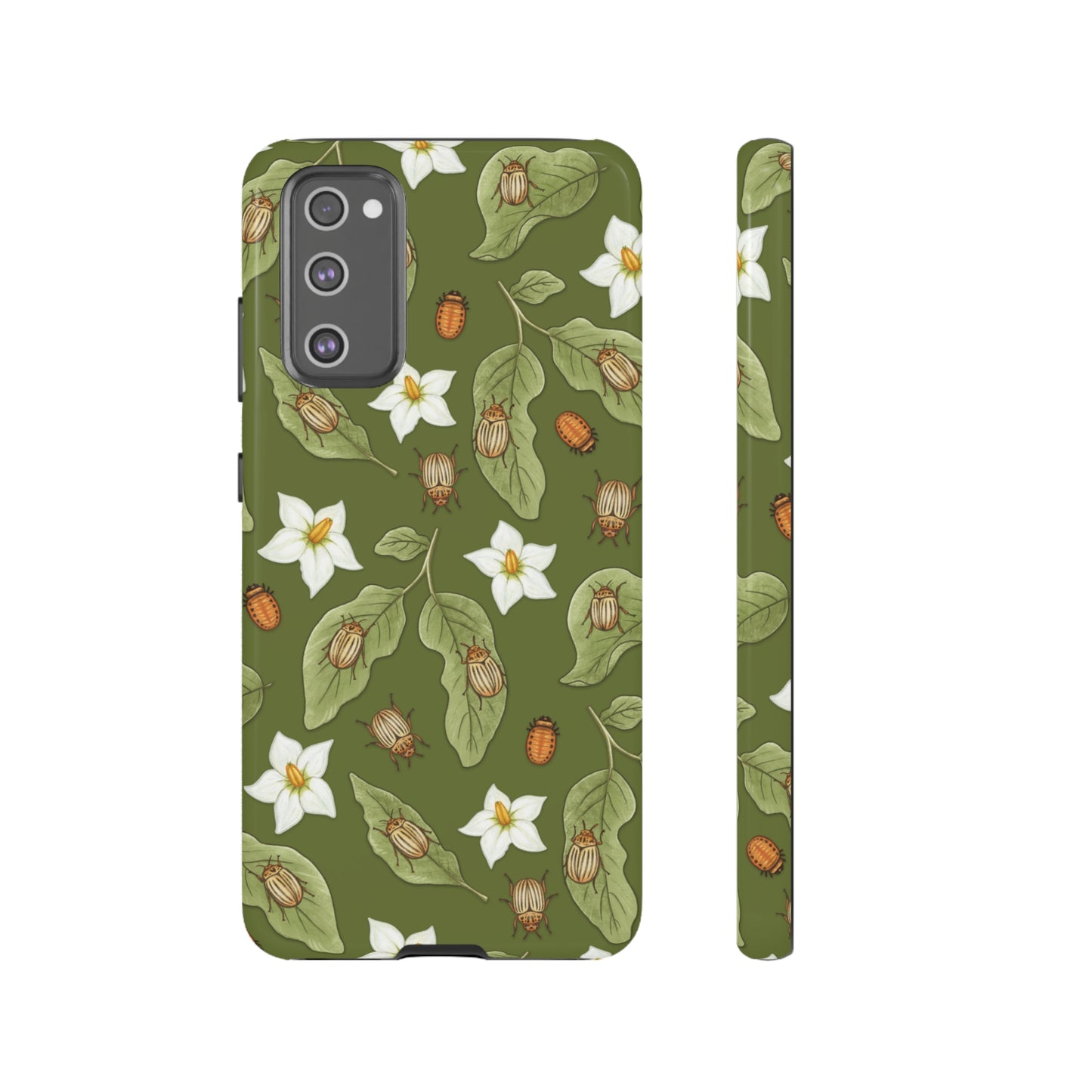 Potato Beetles Tough Phone Case