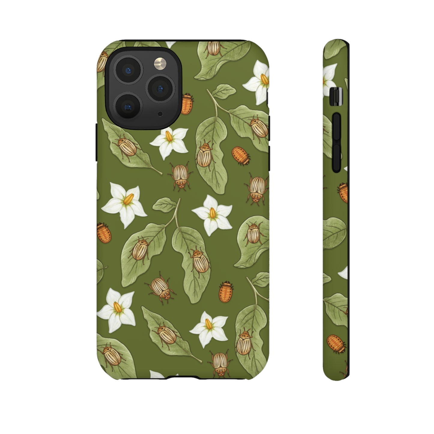 Potato Beetles Tough Phone Case