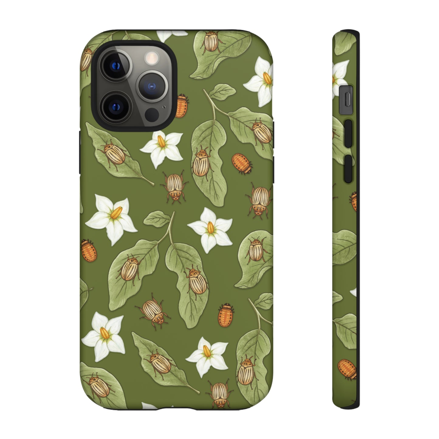 Potato Beetles Tough Phone Case