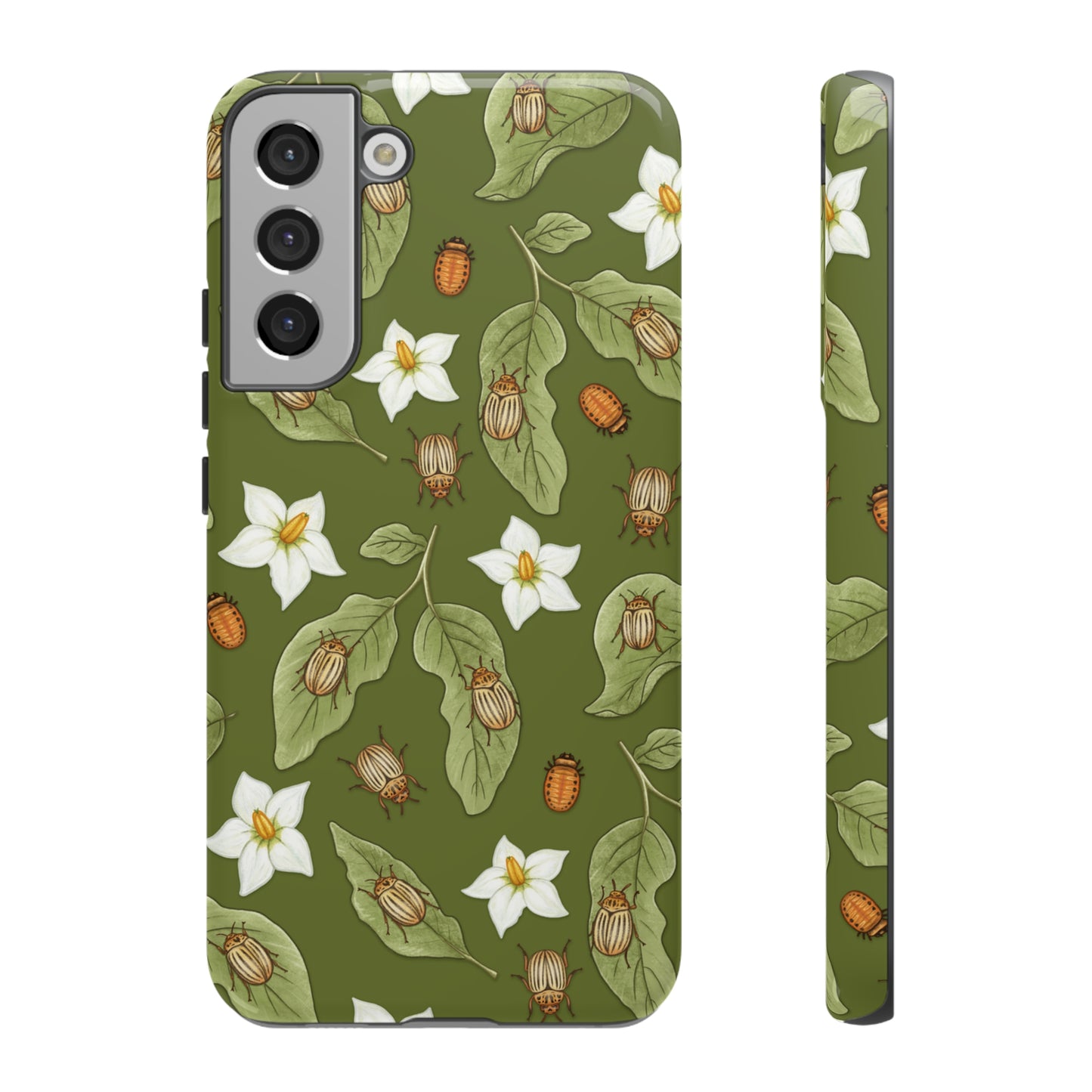 Potato Beetles Tough Phone Case