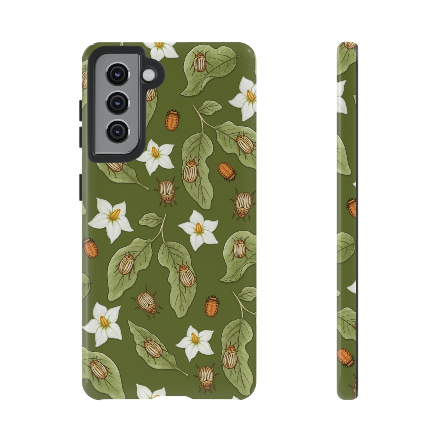 Potato Beetles Tough Phone Case