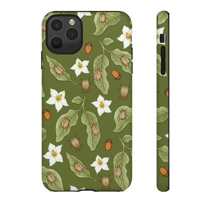 Potato Beetles Tough Phone Case