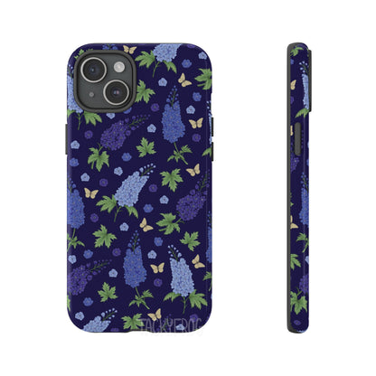 A mockup of the larkspur phone case.