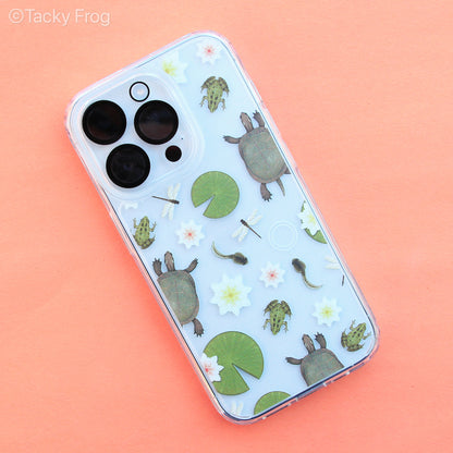 Another view of the pond life phone case. The camera protector is not included.