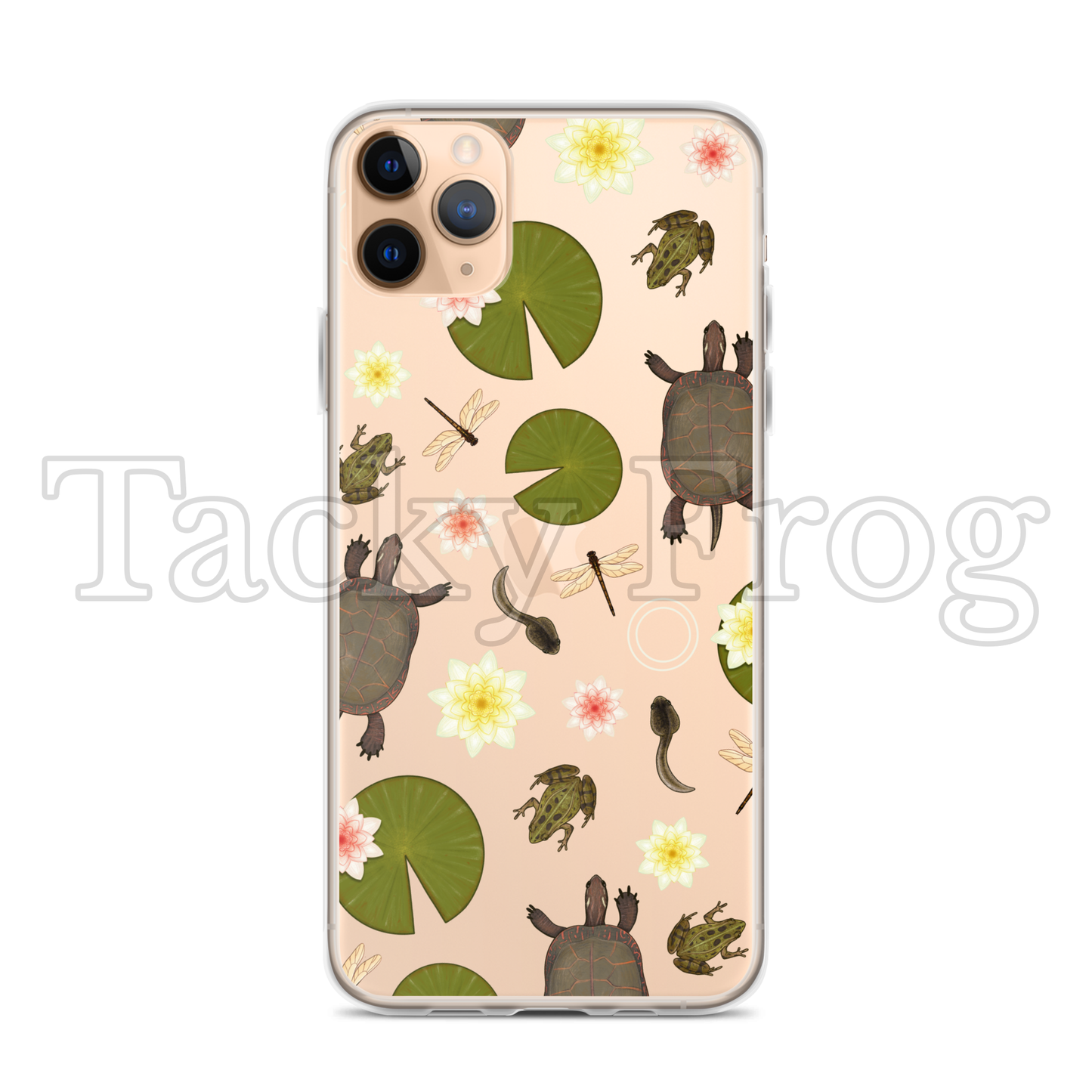 Pond Life Clear Phone Case